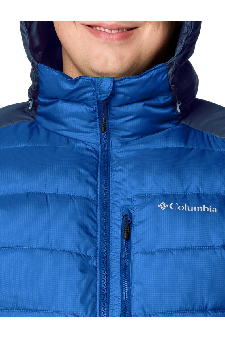 Big & Tall Labyrinth Loop II Hooded Jacket, Alternate, color, MOUNTAIN BLUE
