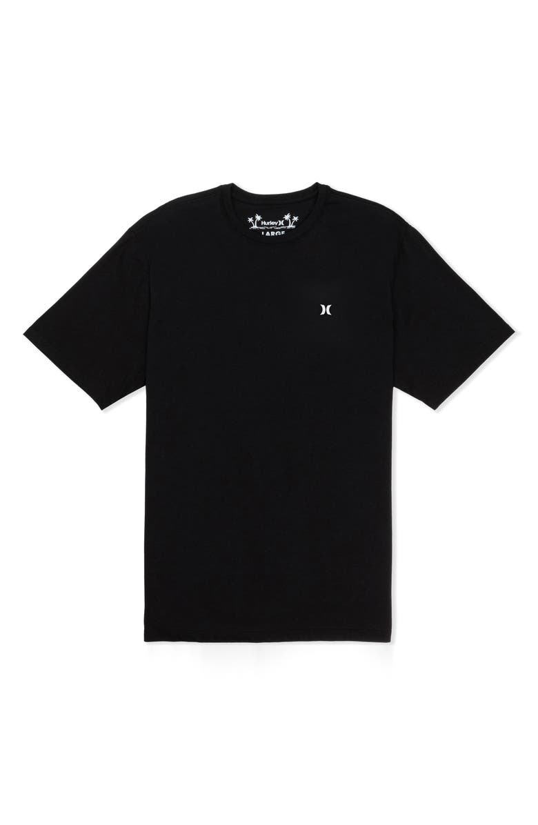 Hurley Icon Logo T-Shirt, Alternate, color, Black