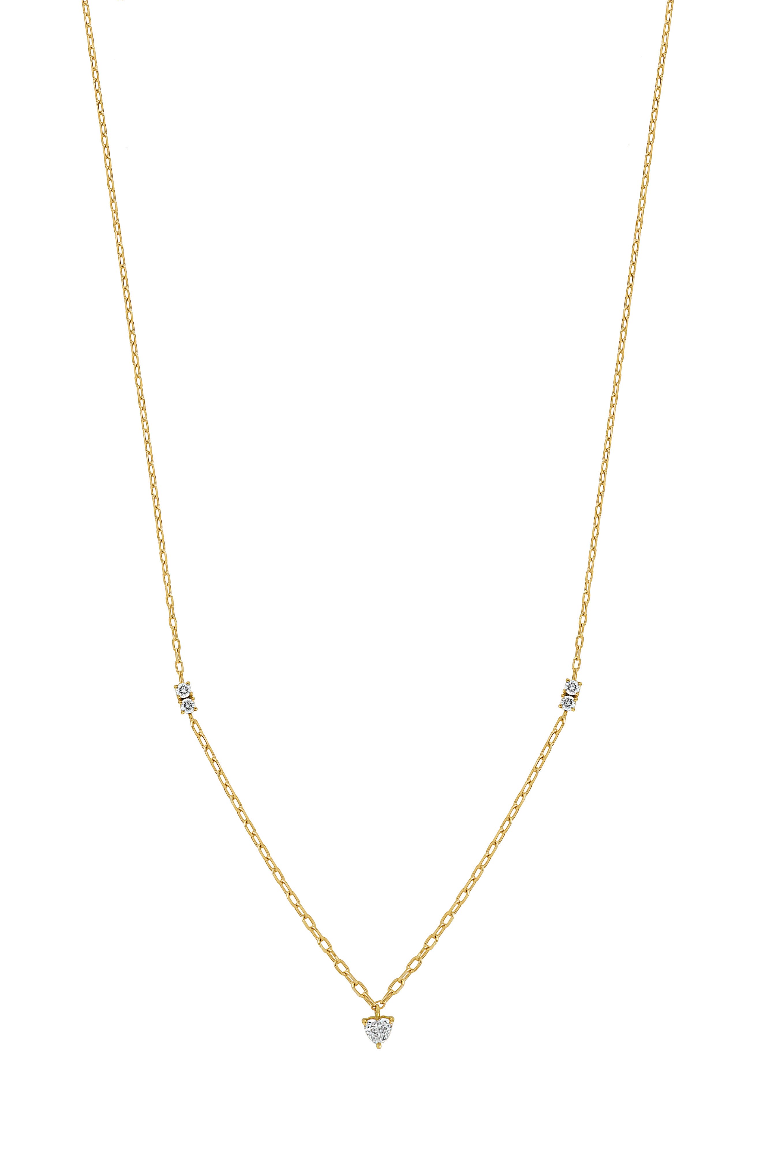 Bony Levy Maya Diamond Station Necklace