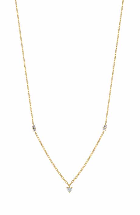 Bony Levy Maya Diamond Station Necklace