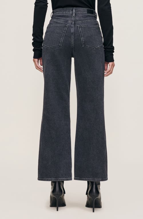 Dl1961 Karmine High Waist Ankle Relaxed Straight Leg Jeans In Black