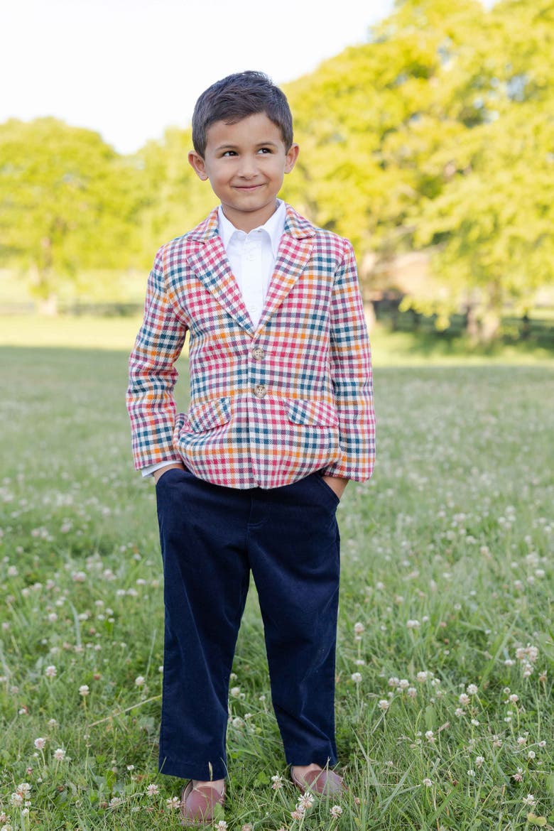 Plaid Blazer, Alternate, color, Multicolor Plaid