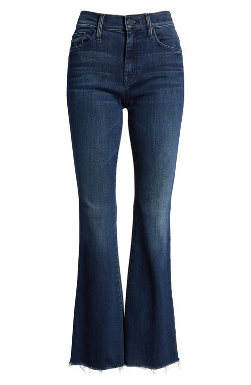 MOTHER MOTHER FRAY HEM BOOTCUT JEANS
