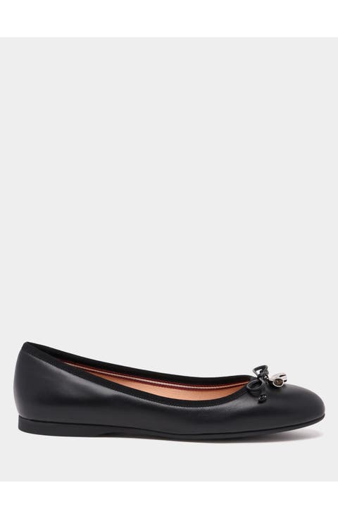 Calf Leather Ysla Ballet Flat