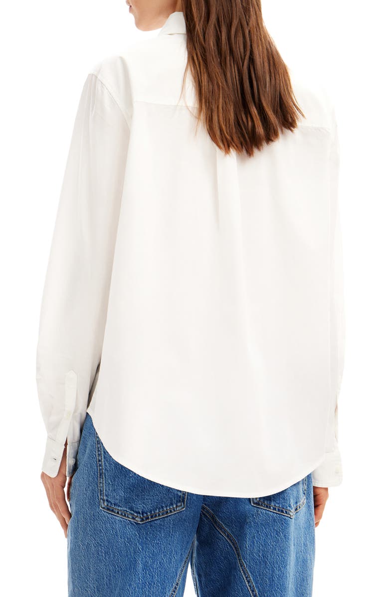 Desigual Mickey Mouse Patchwork Shirt, Alternate, color, 