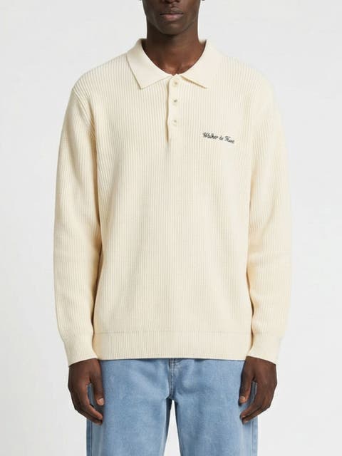 Lando Oversized Polo Collar Sweater