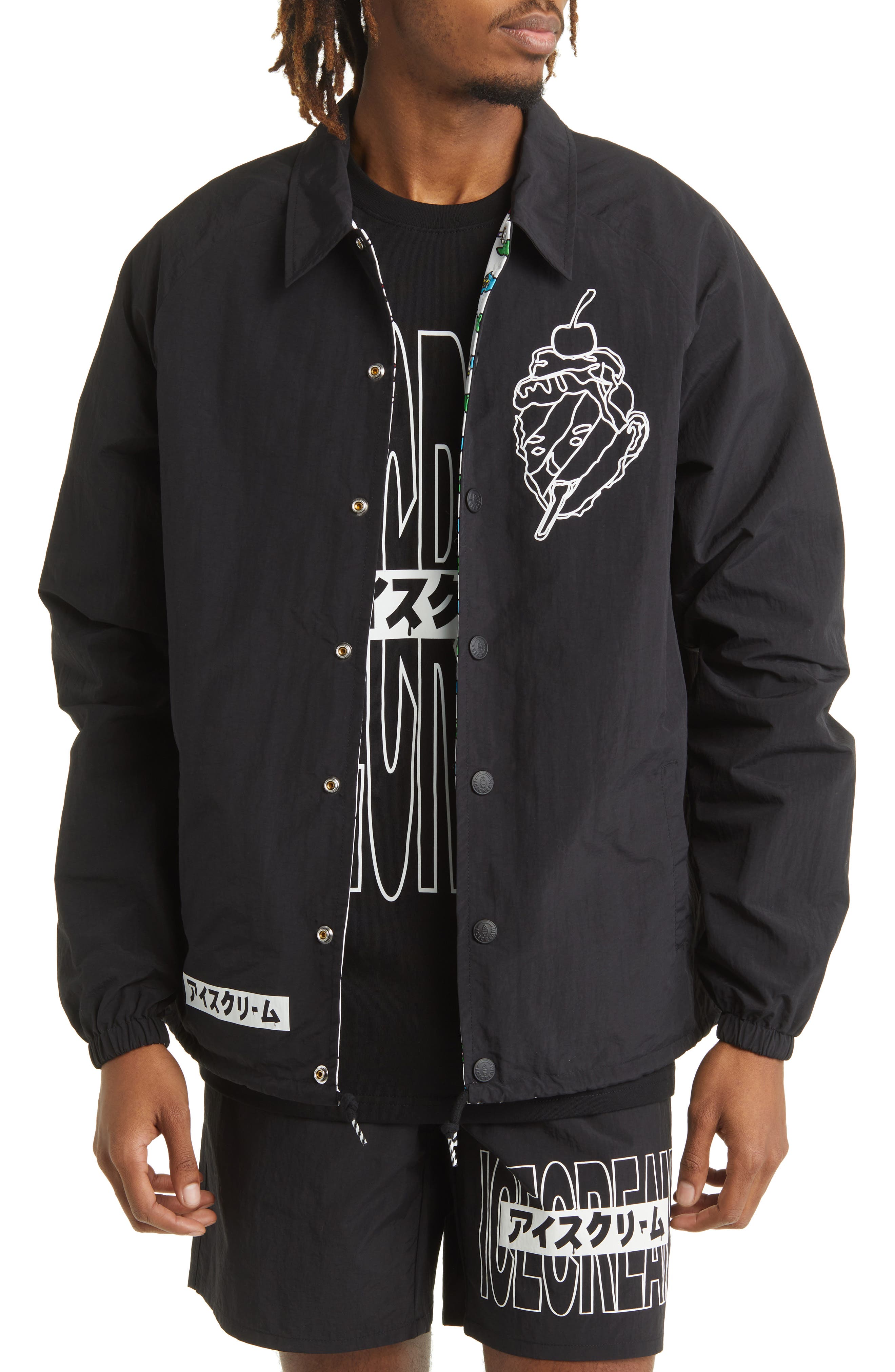 ICECREAM Skim Milk Bomber Jacket | Nordstromrack