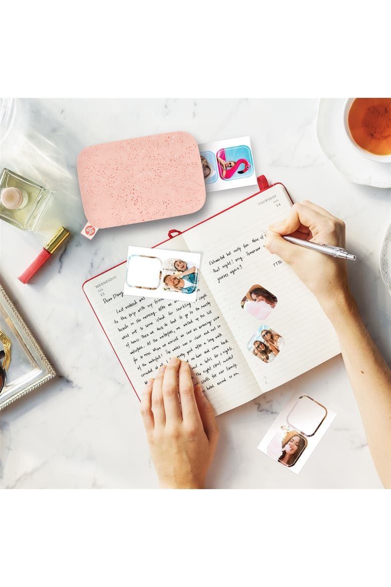 Premium Sticker Photo Paper Compatible with Sprocket Photo Printers, Alternate, color, White