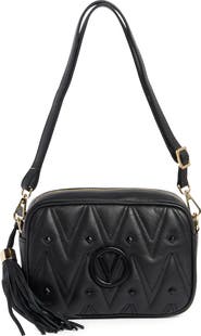 VALENTINO BY MARIO VALENTINO Mia VLOGO Quilted Leather Shoulder Bag