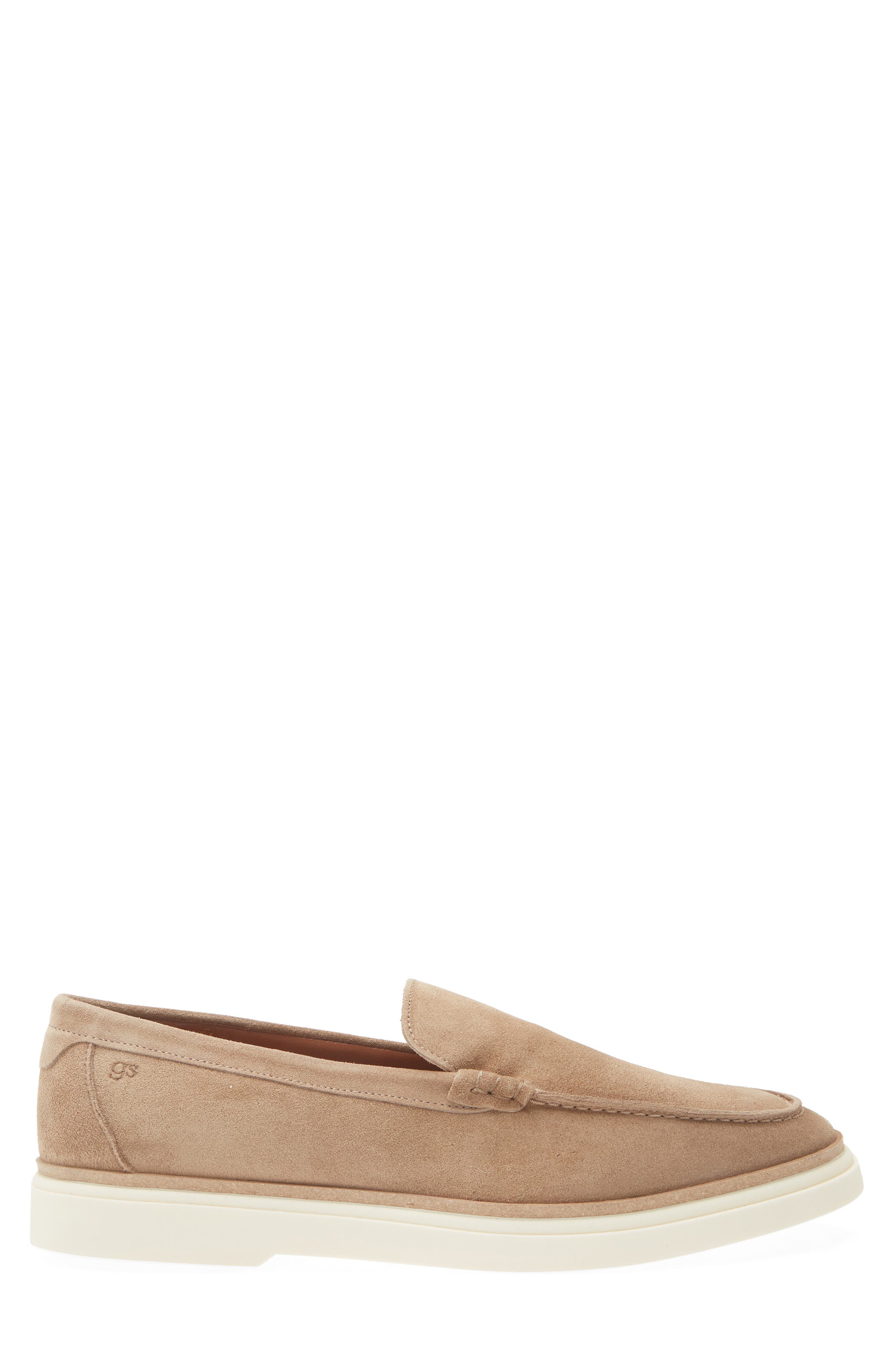 Azores Sneaker Sole Loafer, Alternate, color, TAUPE SUEDE