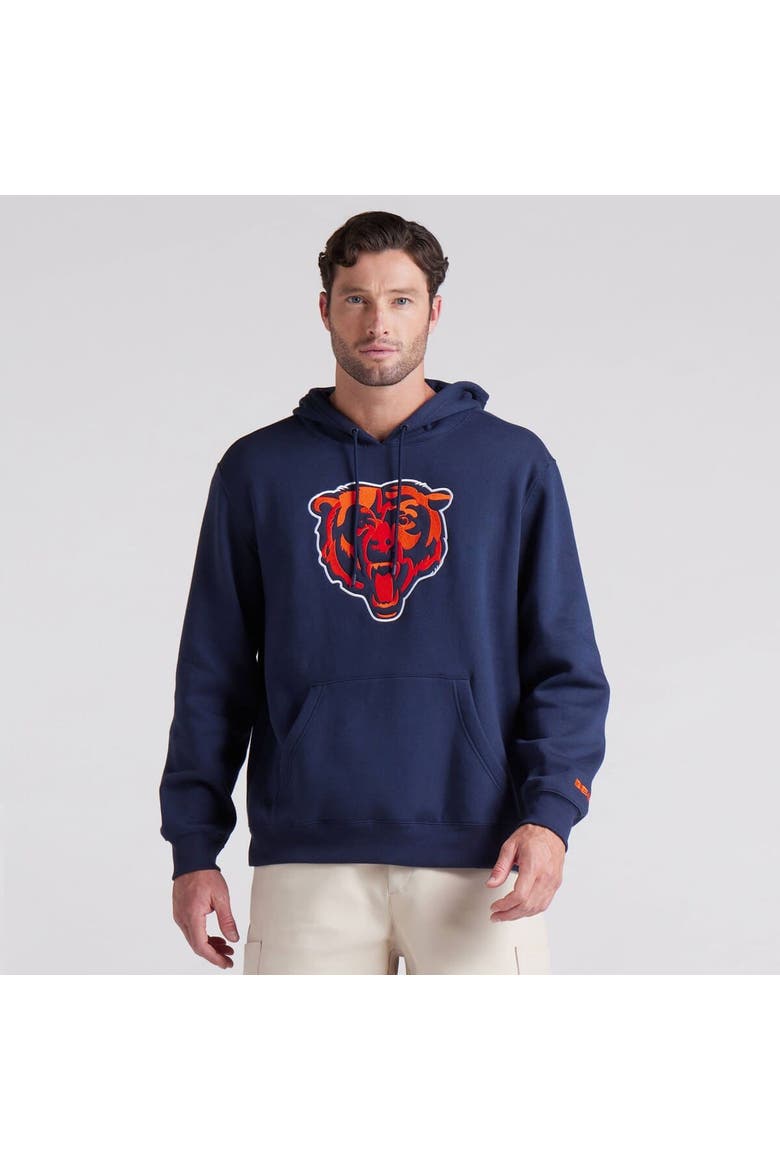 Men's Fanatics  Navy Chicago Bears Legacy Fleece Pullover Hoodie, Alternate, color, Navy