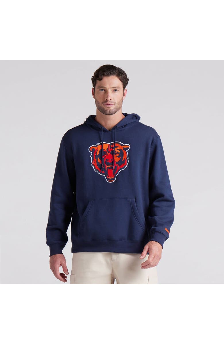 FANATICS Men's Fanatics  Navy Chicago Bears Legacy Fleece Pullover Hoodie, Alternate, color, Navy