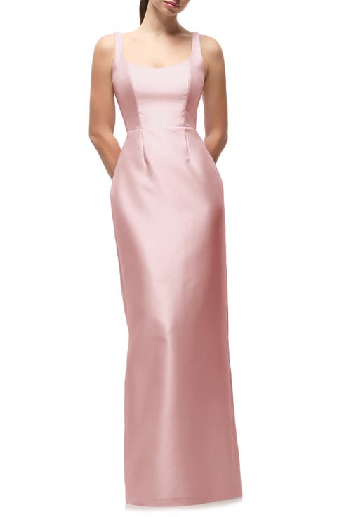 Julian Satin Twill Gown
