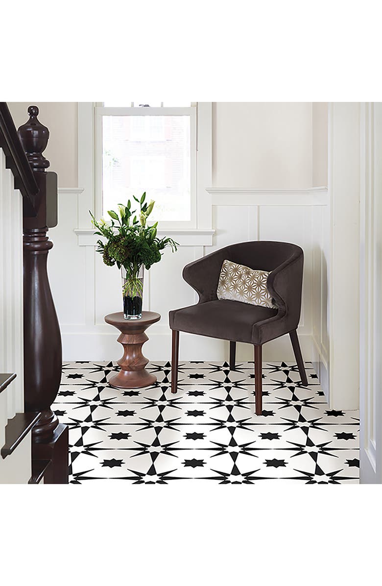 Wallpops Altair Peel N Stick Floor Tiles 10-Piece Set, Alternate, color, 