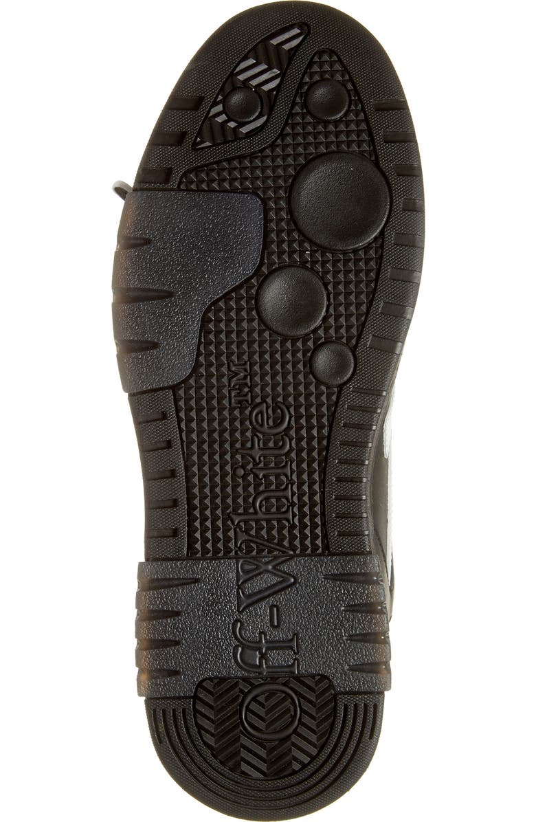 Off-White Out of Office Low Top Sneaker, Alternate, color, Black White