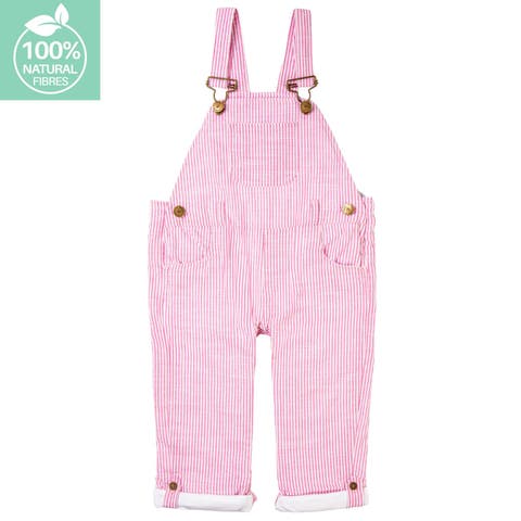Seersucker Overalls