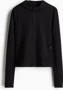 H&M Hooded Sports Jacket With Softmove