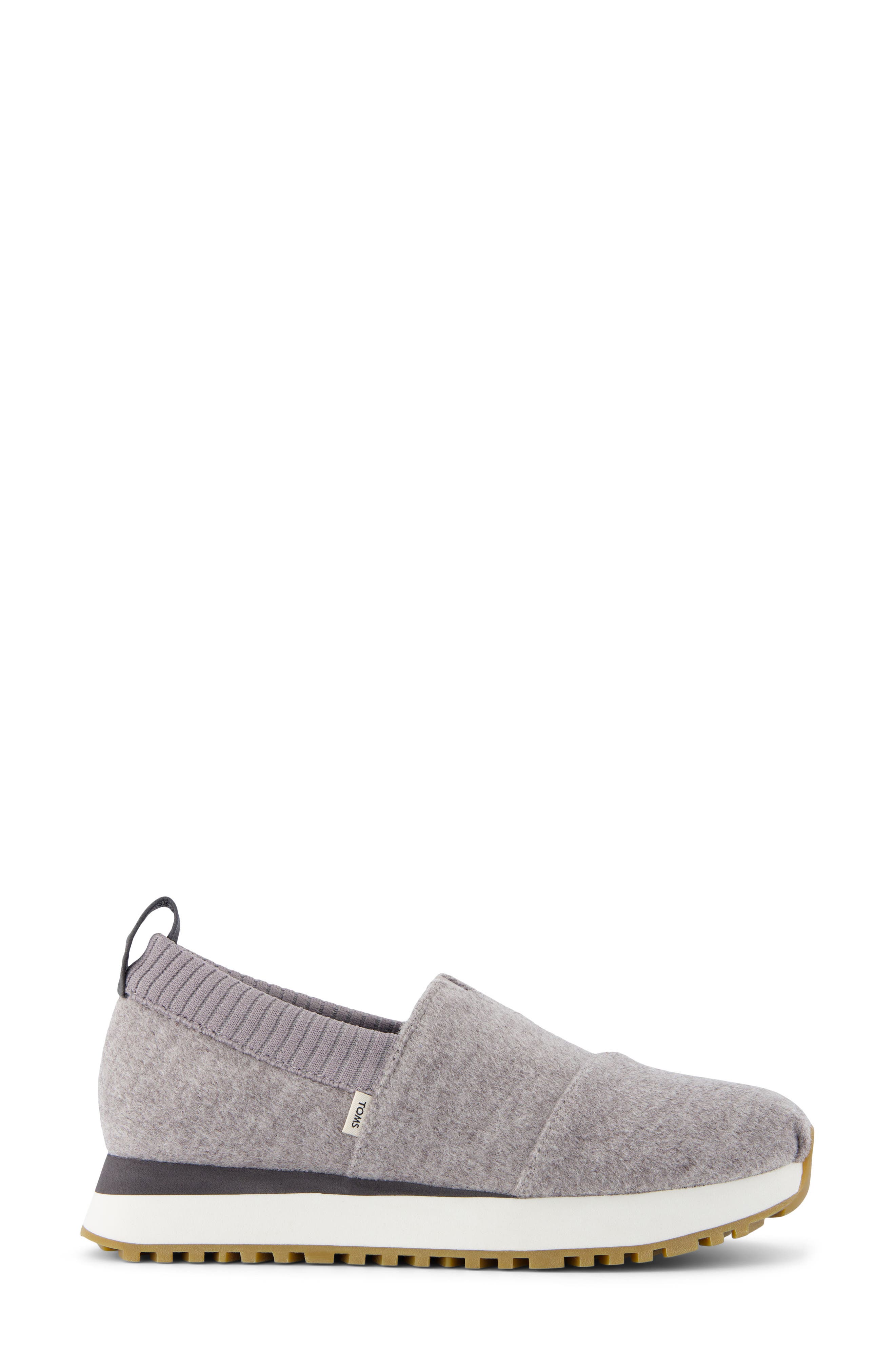 TOMS Alpargata Resident 2.0 Heritage Slip-On Sneaker, Alternate, color, Dark Grey