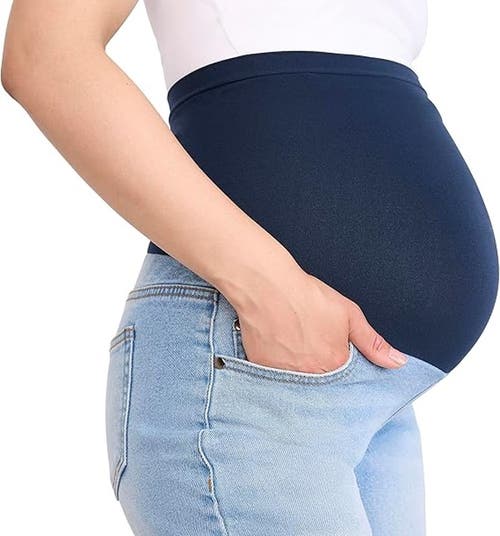 Motherhood Maternity Secret Fit Ankle Length Skinny Jeans In Blue