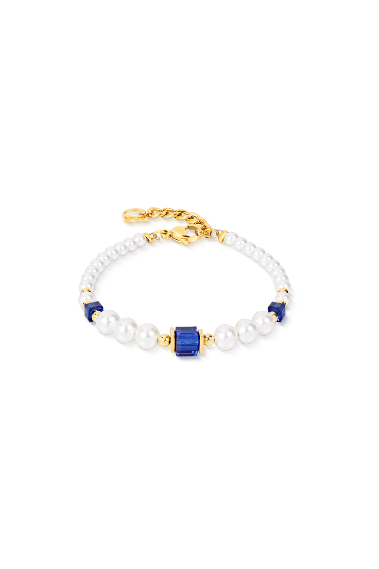 Cocktail Pearls Bracelet, Main, color, Dark Blue