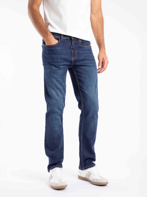 Eddie Straight Leg Denim Jeans