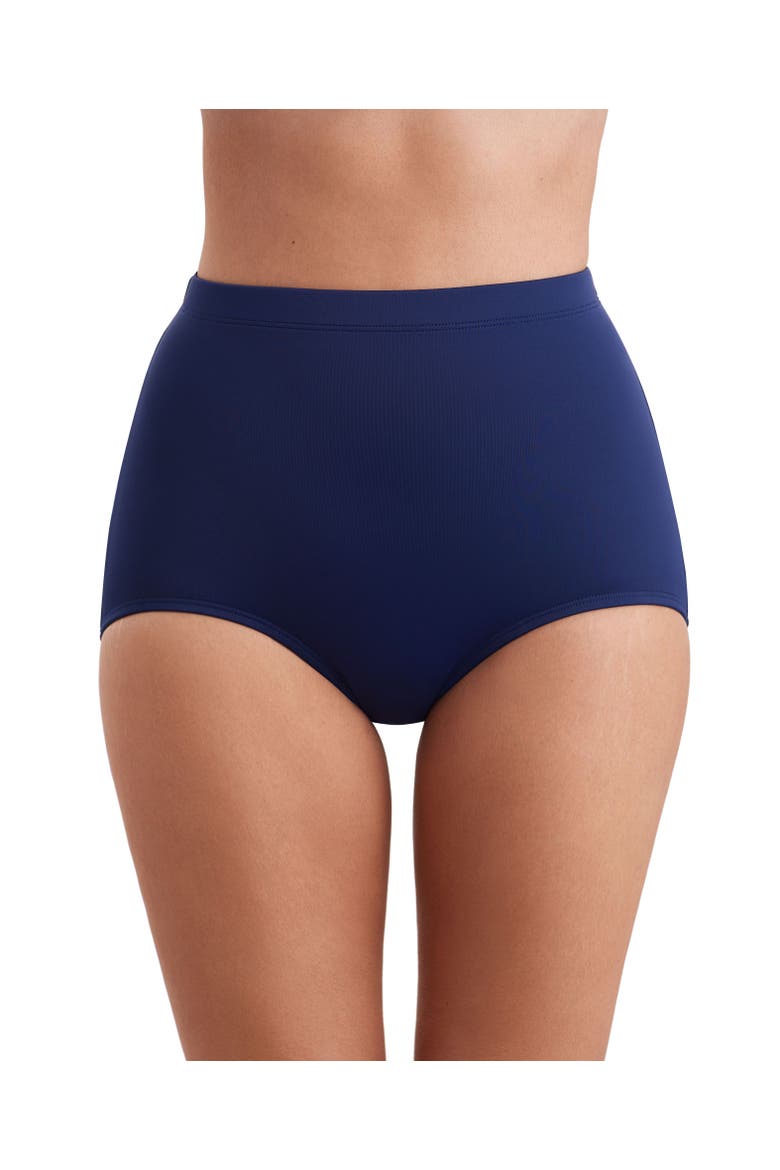 Full Hipster Brief Swimsuit Bottom, Main, color, New Navy Blue