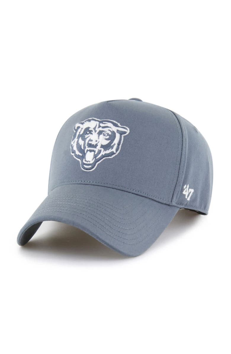 '47 Men's '47 Gray Chicago Bears Foundation Offside Adjustable Hat, Alternate, color,