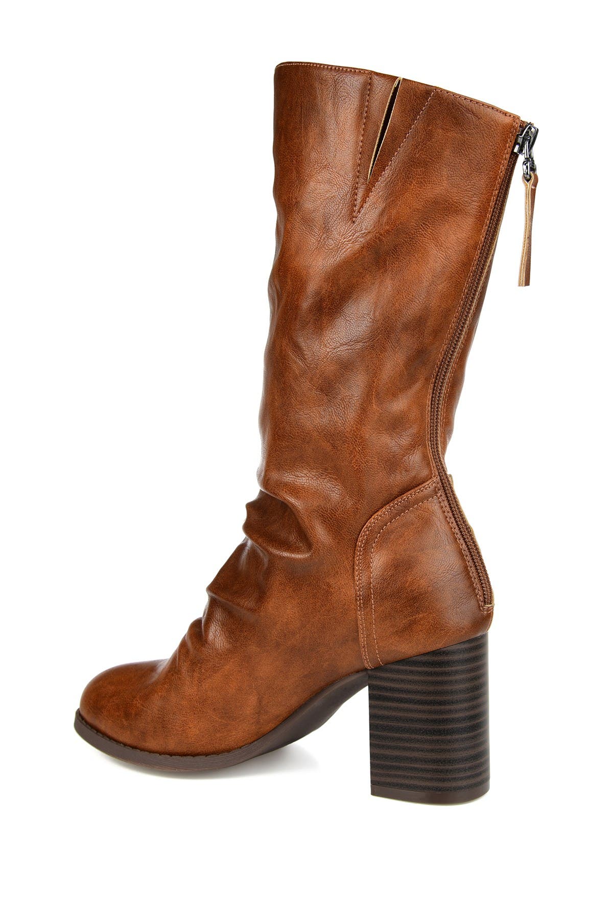 JOURNEE SIGNATURE Sequois Slouch Heeled Boot, Alternate, color, BROWN