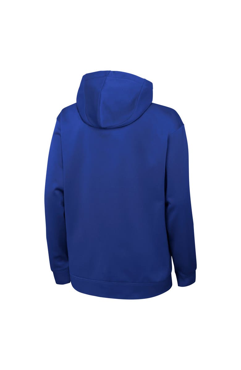 Nike Youth Nike Royal Philadelphia 76ers Performance Practice Spotlight Pullover Hoodie, Alternate, color, 