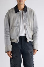 Acne Studios Ohniev Sulphur Fade Denim Jacket