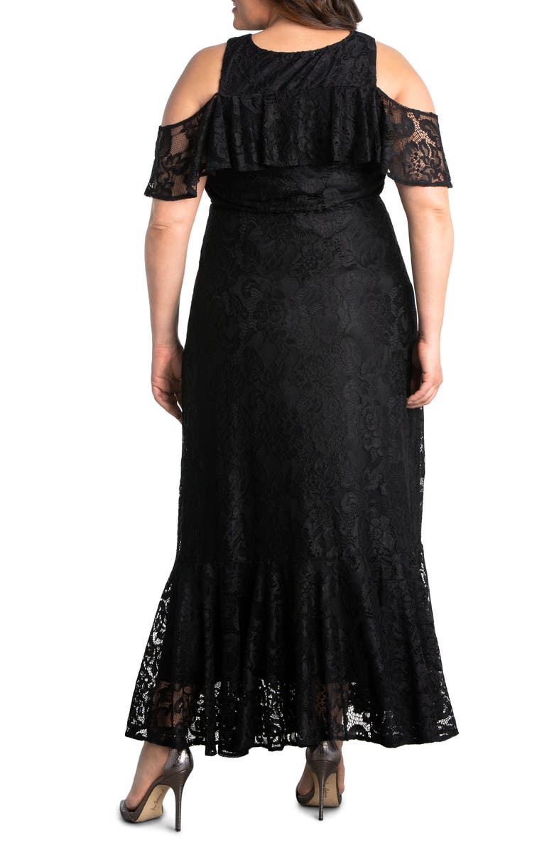 Kiyonna Riviera Lace Evening Gown, Alternate, color,