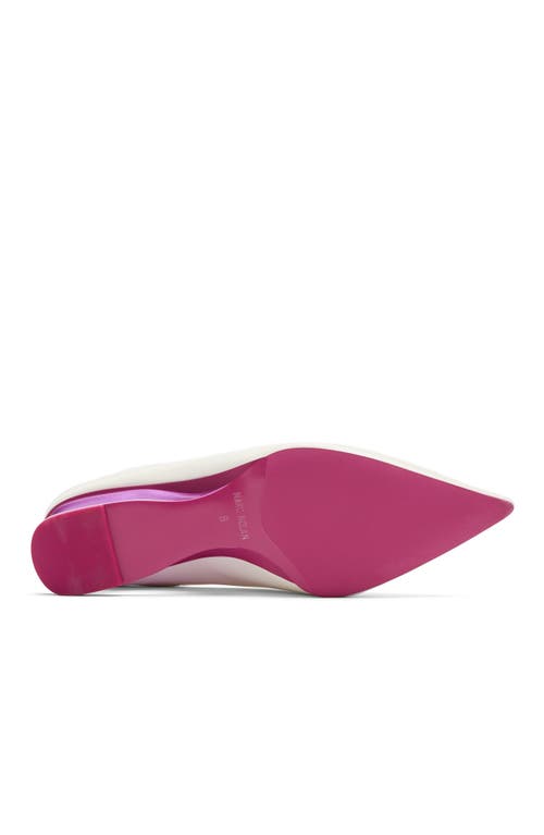 MARC NOLAN MARC NOLAN SOPHIA LEATHER STRAP PUMPS