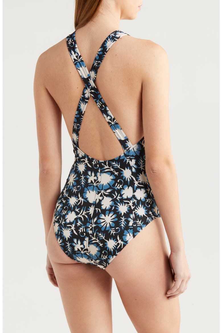 Halia One-Piece Swimsuit, Alternate, color, SUN PRINT
