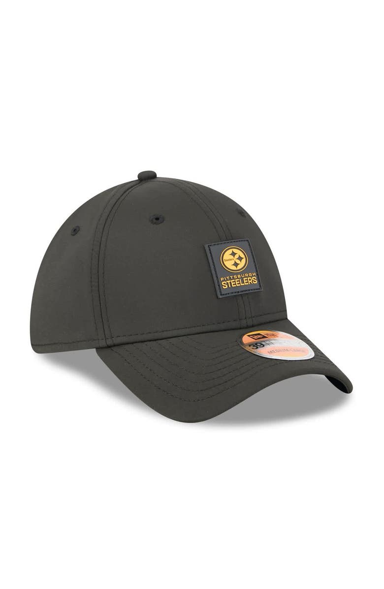New Era Men's New Era Black Pittsburgh Steelers 2025 Sideline 39THIRTY Flex Hat, Alternate, color, 
