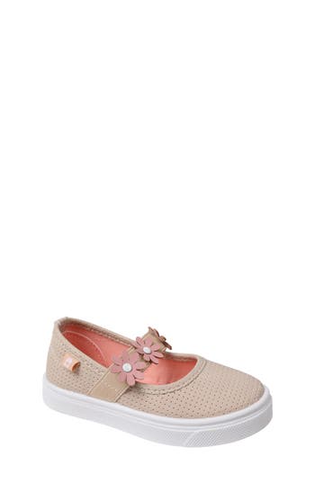 Shop Oomphies Kids' Quinn Sneaker In Sand