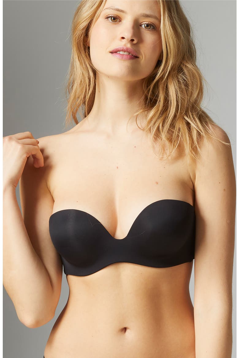 Essentiel Convertible Bra, Alternate, color, BLACK
