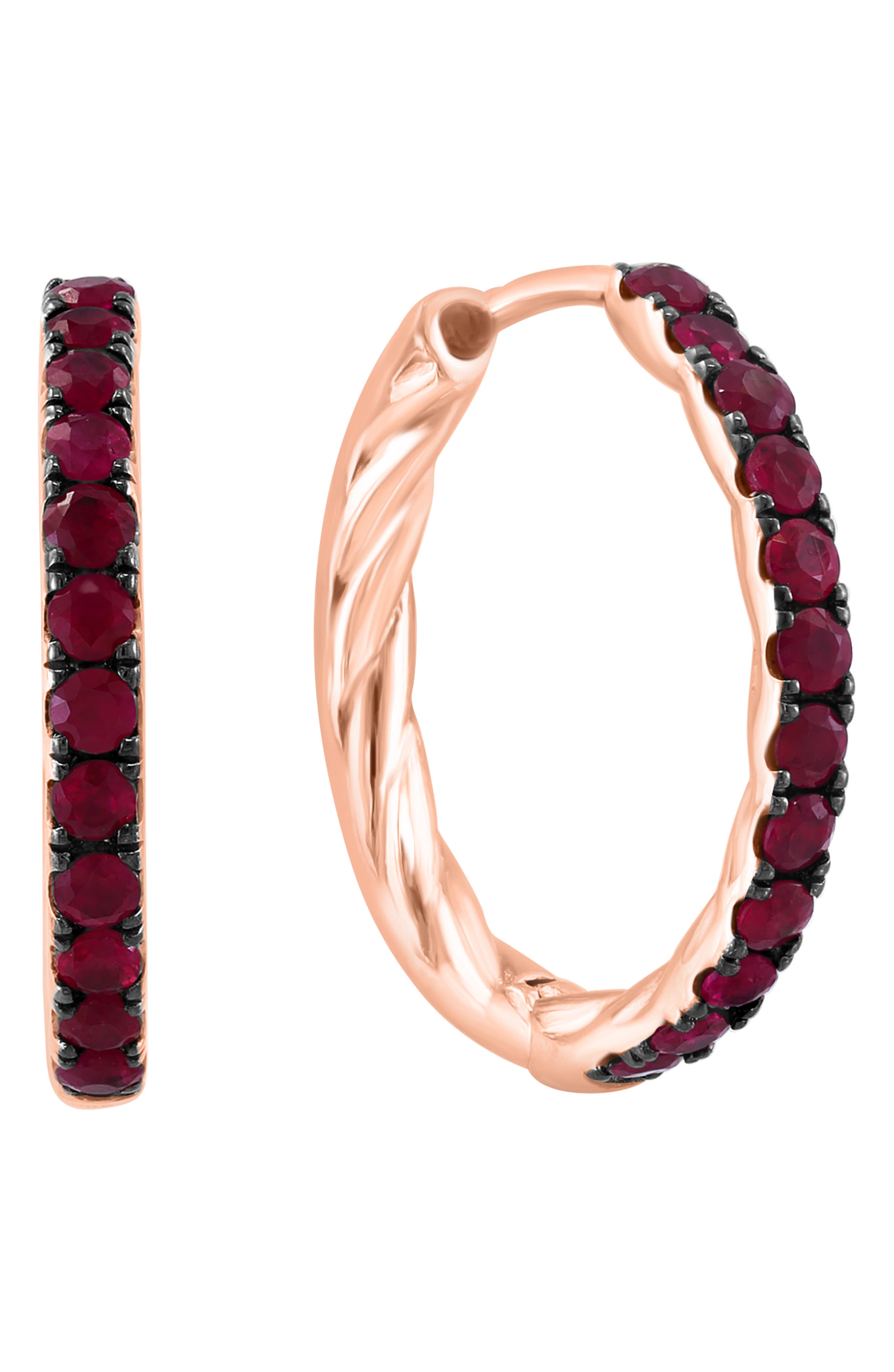 EFFY Twisted Hoop Earrings