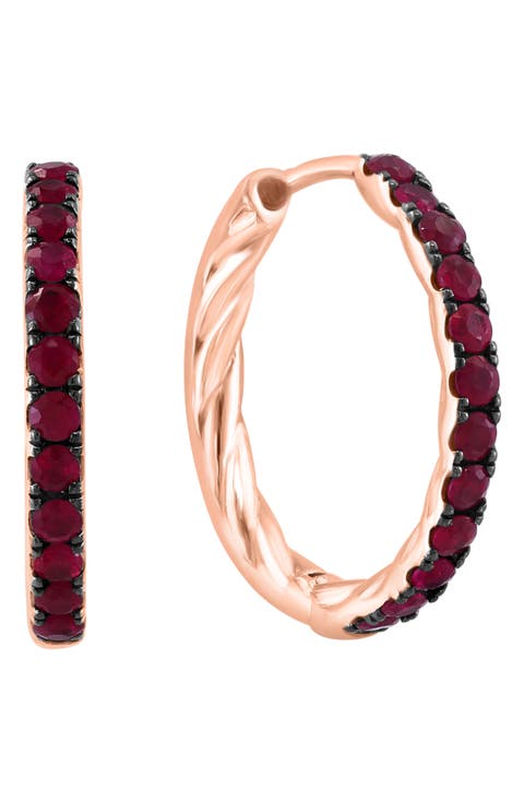 Twisted Hoop Earrings