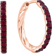 EFFY Twisted Hoop Earrings