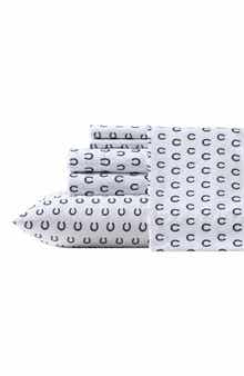 Wrangler Horseshoe Dots Print Microfiber Sheet Set
