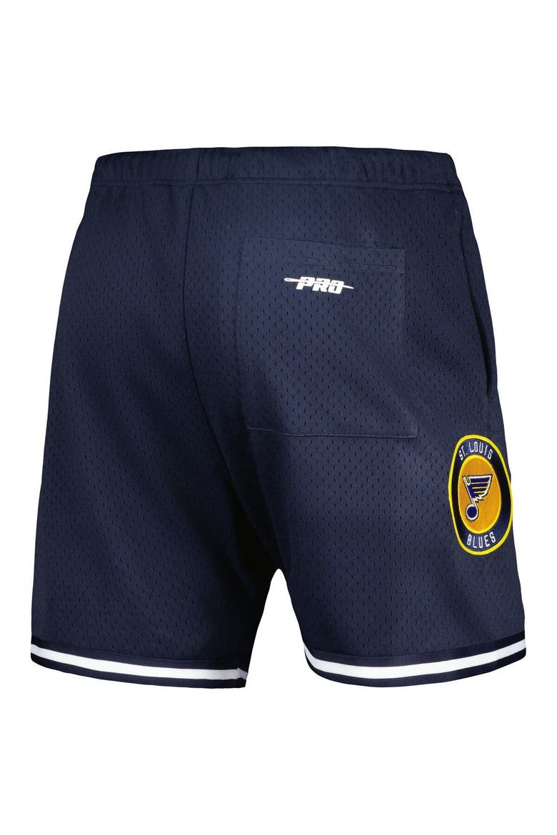 Men's Pro Standard Navy St. Louis Blues Classic Mesh Shorts, Alternate, color, Navy