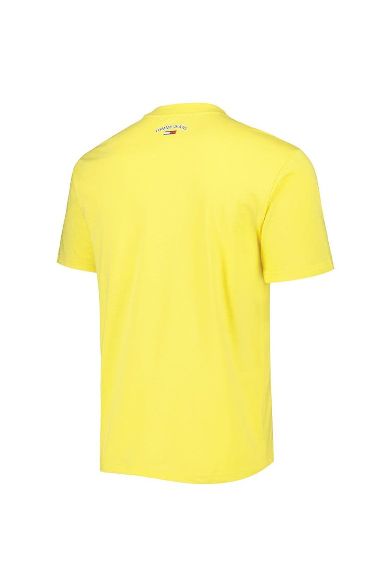 Men's Tommy Jeans Gold Utah Jazz Mel Varsity T-Shirt, Alternate, color, Gold