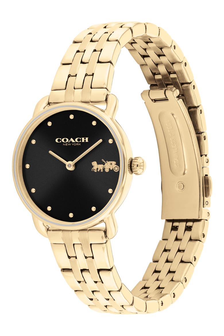 Elliot Bracelet Watch, 28mm, Alternate, color, GOLD