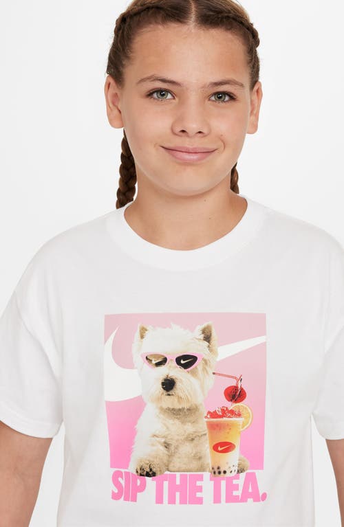 Nike Kids' Sportswear Cotton Graphic T-shirt