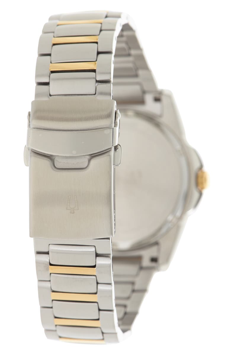 BULOVA Men's Two-Tone Quartz Bracelet Watch, 42mm, Alternate, color,