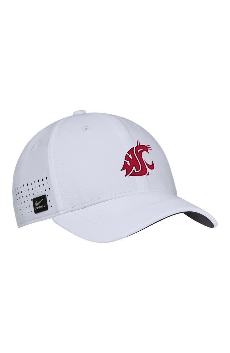 Nike Men's Nike White Washington State Cougars 2025 On-Field Performance Flex Hat, Main, color, White
