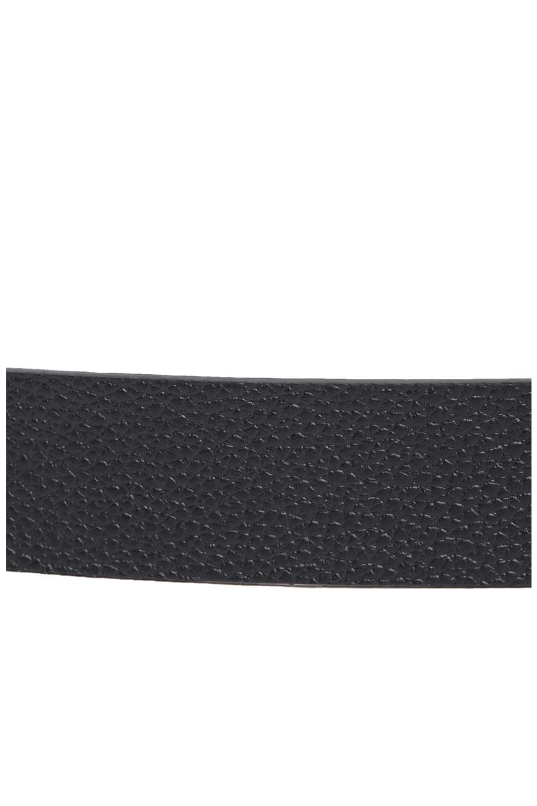Reversible Logo Belt, Alternate, color, BLACK