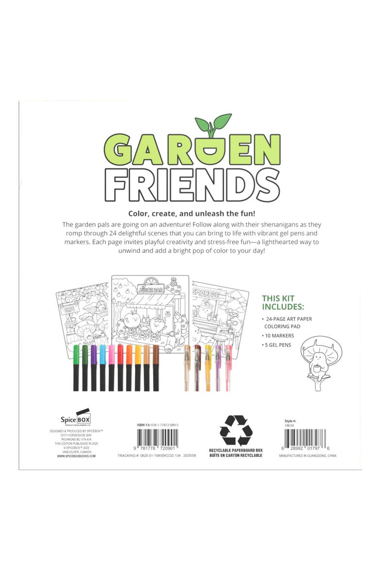 24 Page Coloring Pad, Alternate, color, Multicolored