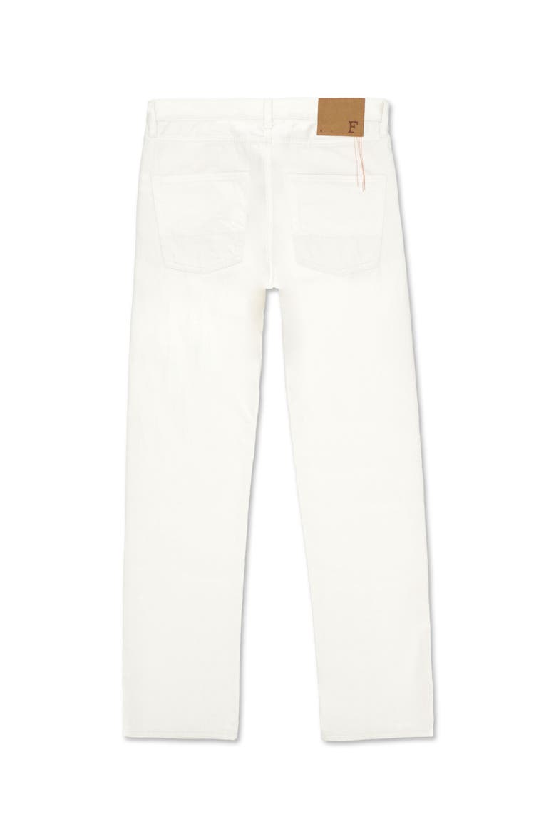 356 Jaky Japan Selvedge 5-Pocket Regular Fit White Denim, Alternate, color, OFF WHITE
