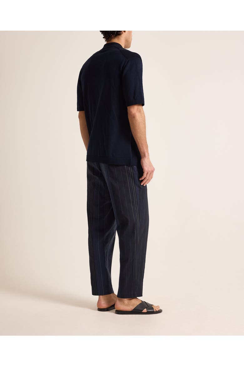 Sonoran Relaxed Fit Velo Stripe Trousers, Alternate, color, NIGHT IRIS STRIPE
